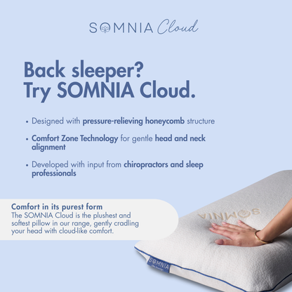 SOMNIA Cloud Pillow - Plush Comfort