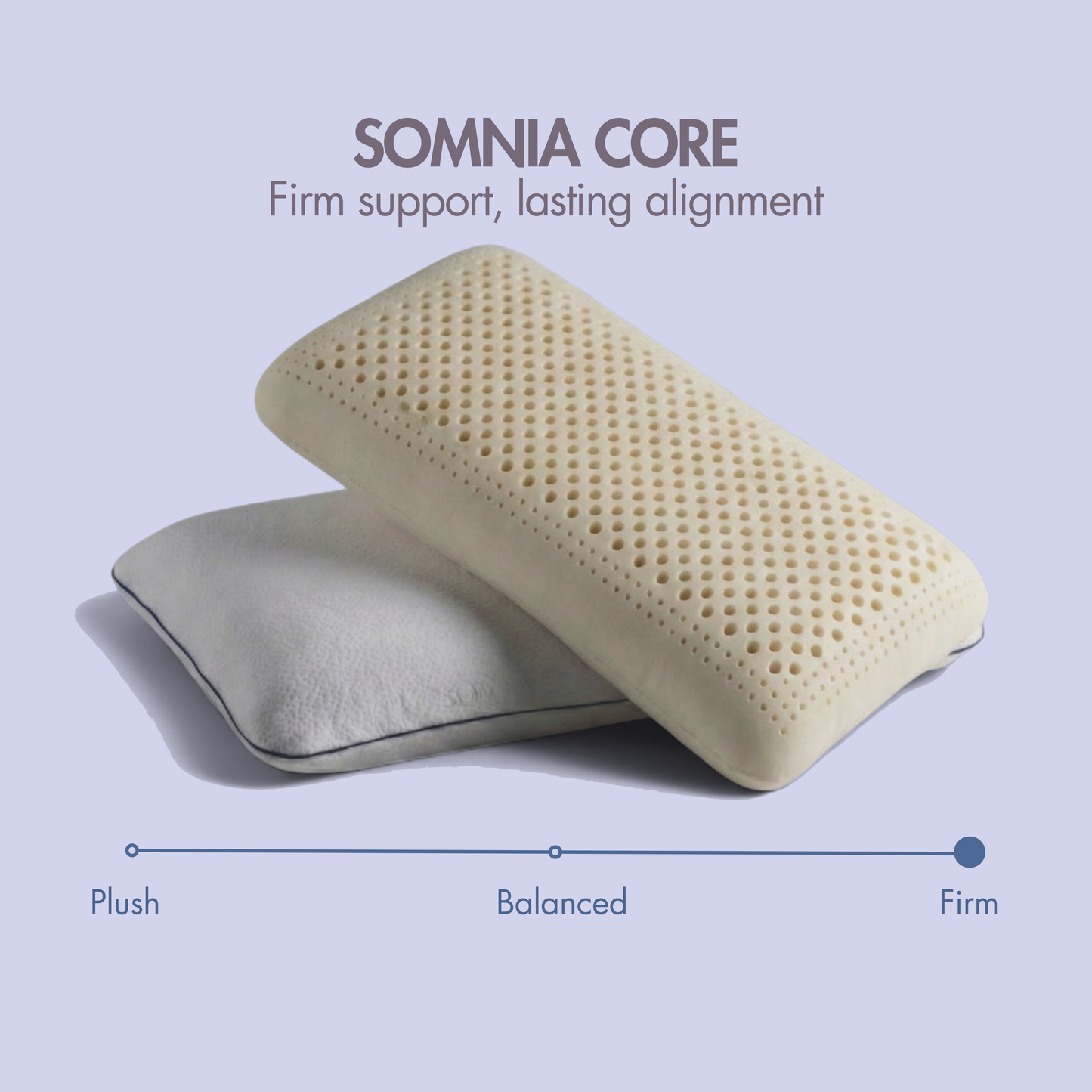 SOMNIA Core Pillow - Firm Support